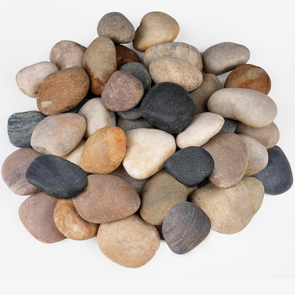 Justincity 13.1in. x 9.92in. x 3.7in. Smooth Mixed Color River