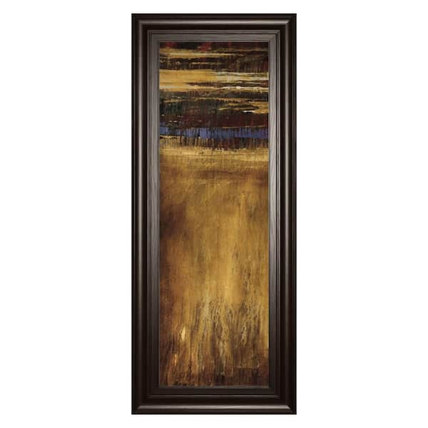 "Eruption Pompe I" By Jardine Framed Print Abstract Wall Art 42 in. x 18 in.