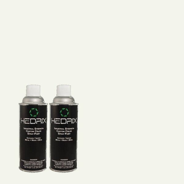 Hedrix 11 oz. Match of W-B-510 Frosted Juniper Semi-Gloss Custom Spray Paint (2-Pack)