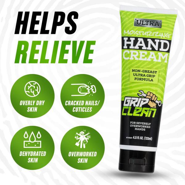 GRIP CLEAN Heavy-Duty Hand Care Kit - Hand Cleaner + Hand Wipes + Hand  Cream + Nail Brush - Bundled Item Kit For Dirty Hands HDCK - The Home Depot