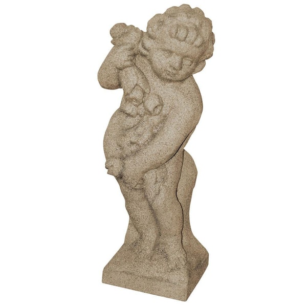 Emsco Sandstone Resin Cupid Statue