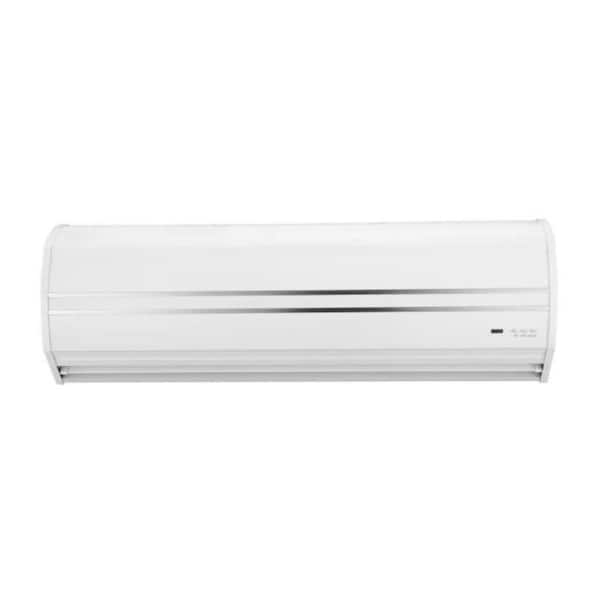 36 in. 280W White Portable Air Conditioner, 2-Speed Wall-Mount Air Curtain with Remote Access and Door Activation Sensor