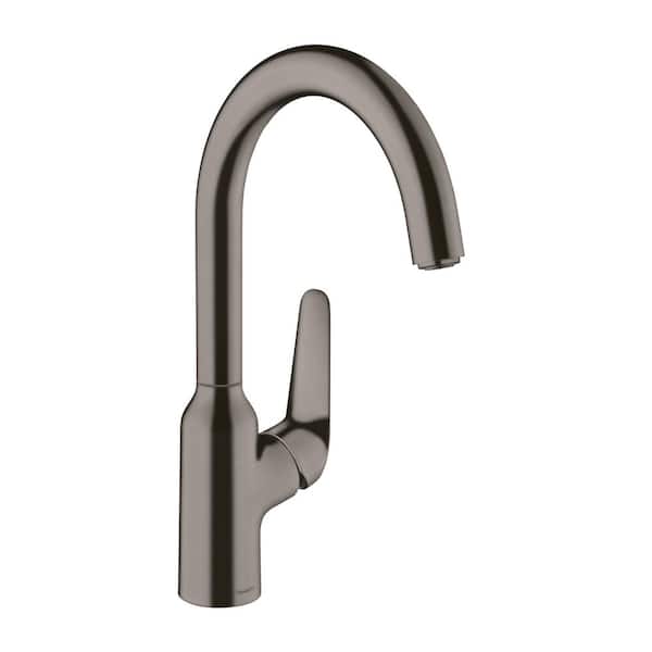 Hansgrohe Focus N 1-Handle Bar Faucet in Brushed Black Chrome