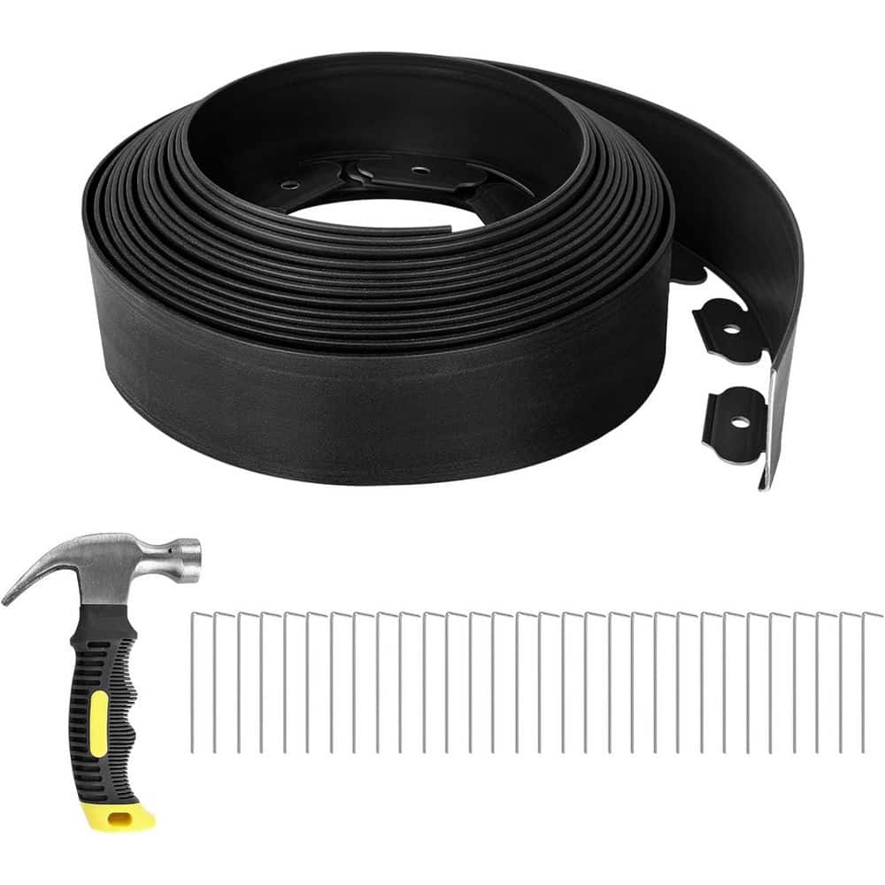 4 in Tall, 33 ft. Landscape Edging with Hammer and Staples, Black price history on PriceWatchPro