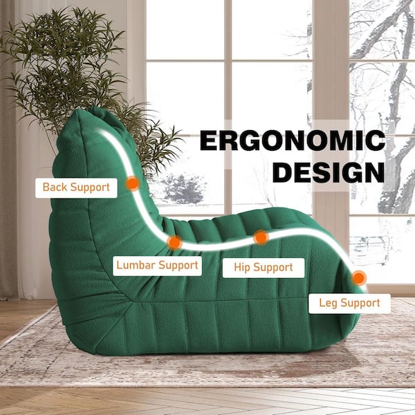 Have a question about Magic Home Comfy Lazy Sofa Chair, 53 in