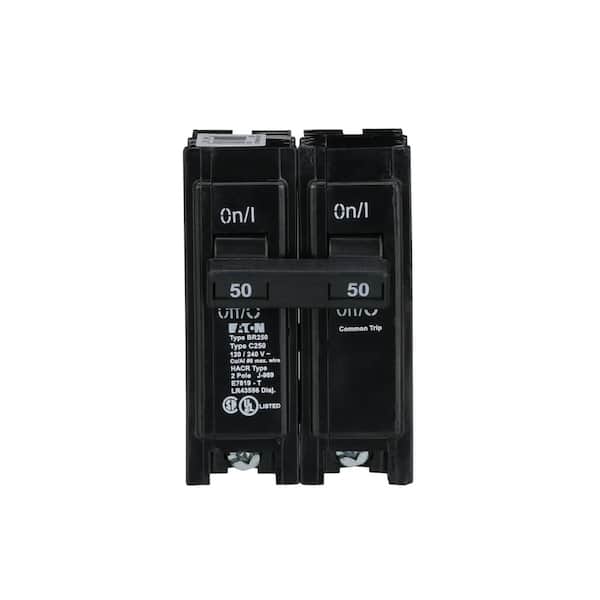 BR 50 Amp 120/240 Volts 2-Pole Circuit Breaker