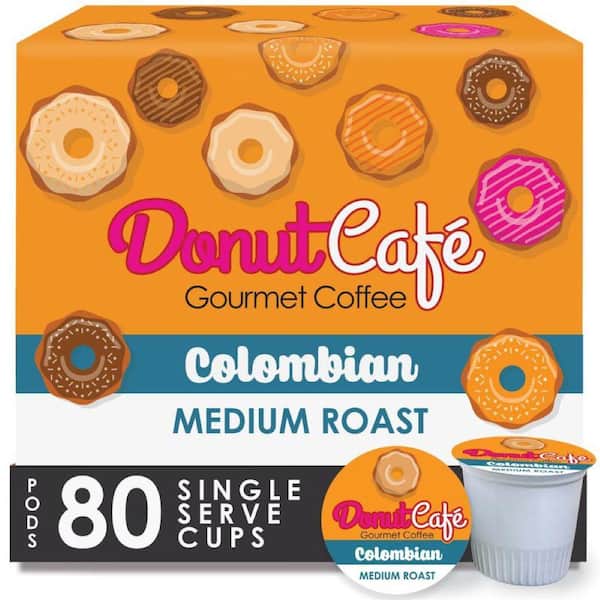 Coffee Pods for Keurig K-Cup Brewers, Medium Roast, Colombian Blend, 80-Count