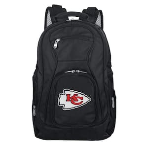 NFL Kansas City Chiefs Black Backpack Laptop