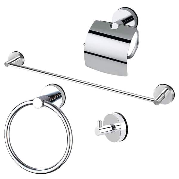 chrome finished stainless steel bathroom accessories