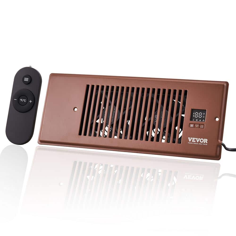 VEVOR Register Booster Fan, Quiet Vent Booster Fan Fits 4 in. x 12 in