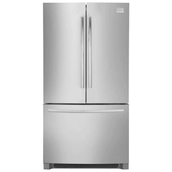 Frigidaire Professional 22.37 cu. ft. Non-Dispenser French Door Refrigerator in Stainless Steel, Counter Depth