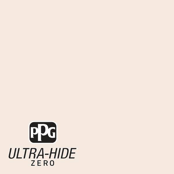PPG 1 gal. #HDPWN16U Ultra-Hide Zero White Peach Eggshell Interior Paint
