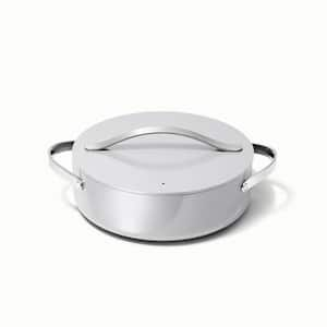 Cookware+ 6 qt. Gray Ceramic Nonstick Rondeaus with Lid