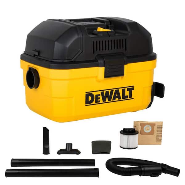 4 Gal. 5.0 HP Poly Wet/Dry Vacuum with Hose and Accessories