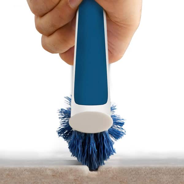 Unger 2-in-1 Corner and Grout Scrubber Brush 979870 - The Home Depot