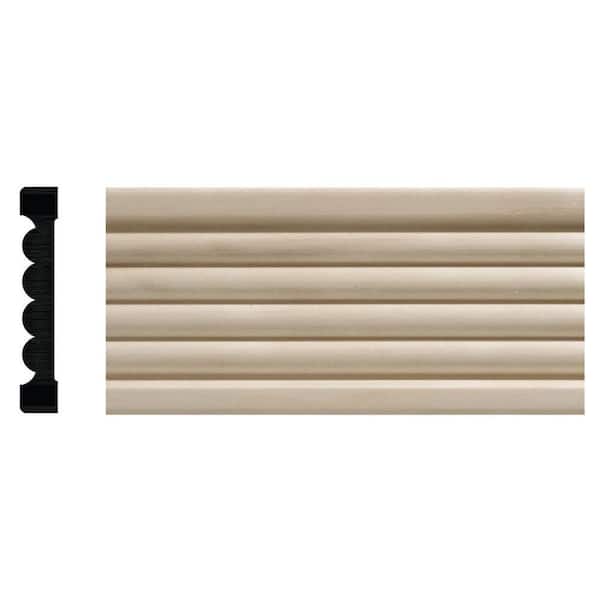 1821 3/8 in. x 2-1/4 in. x 84 in. White Hardwood Beaded Casing