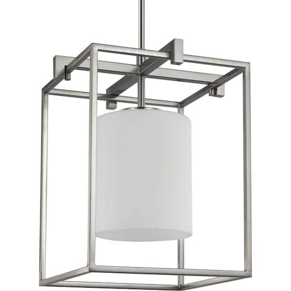 Progress Lighting Chadwick 1-Light Brushed Nickel Mini-Pendant