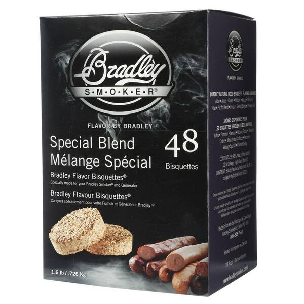 Bradley Smoker Special Blend Flavor Bisquettes (48-Pack)