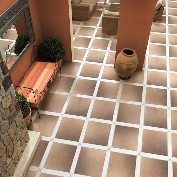 Argile Arrow Bianco 3 in. x 20 in. Porcelain Floor and Wall Tile (8.2 sq. ft. /Case)