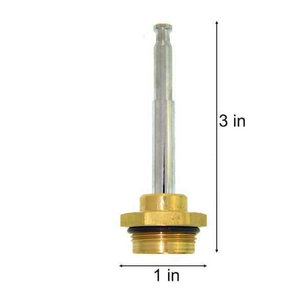 3 in. B-28 Broach Diverter Stem for Moen replaces 1198