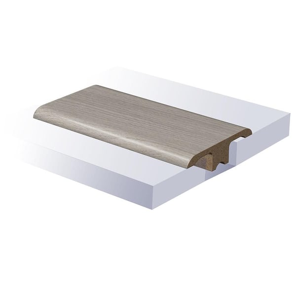 Fluent Amelia T-Moulding 0.45 in. T x 1.78 in. W x 94 in. L Smooth Wood Look Laminate Moulding/Trim