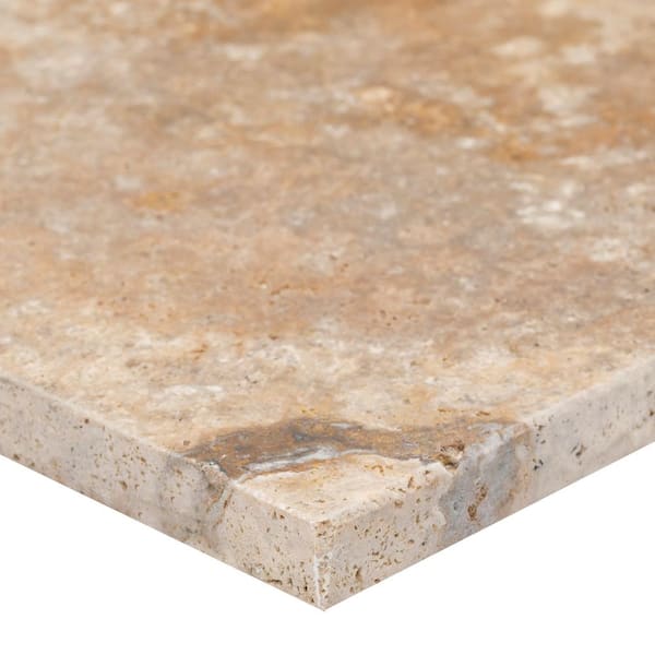 MSI Porcini Gold 10 Piece Tumbled Travertine Paver Tile Kit (10 Kit / 160 Sq. ft. / Pallet)