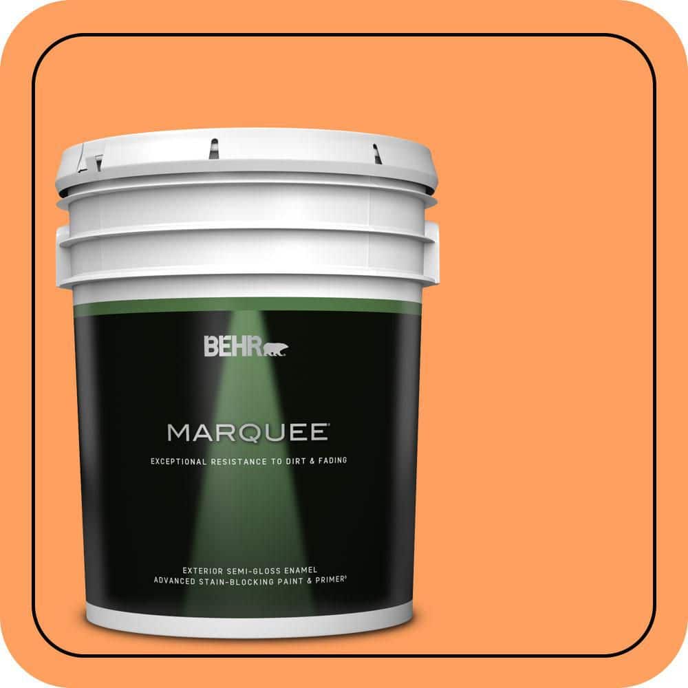 5 gal. #250B-5 Orange Spice Semi-Gloss Enamel Exterior Paint & Primer price history on PriceWatchPro