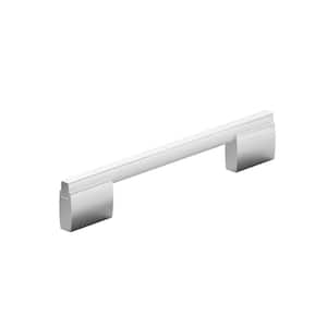 Bloomsbury Collection 7 9/16 in. (192 mm) Chrome Modern Rectangular Cabinet Bar Pull