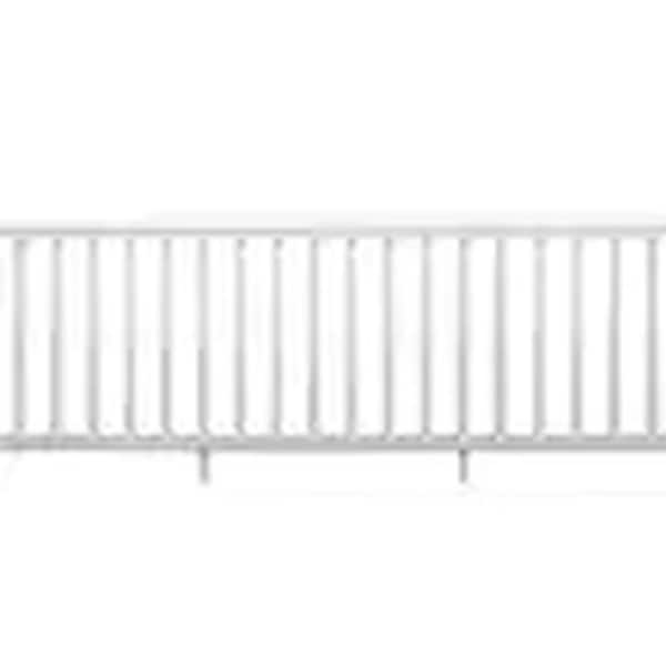 VEIKOUS 10 ft. x 36 in. White Vinyl Railing Kit