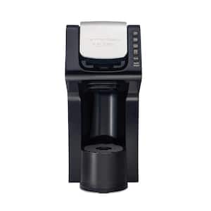 FlexBrew 1 Cup Black Drip Coffee Maker with Removable Reservoir
