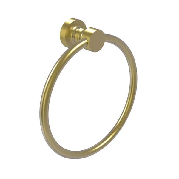 Allied Brass Foxtrot Collection Wall Mounted Towel Ring in 