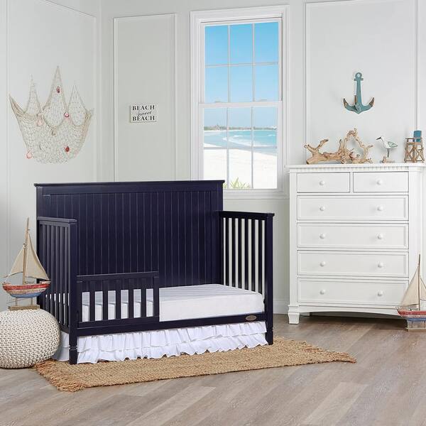 navy convertible crib