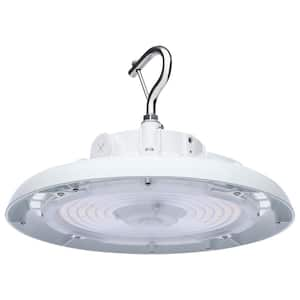 1.25 ft. 1000-Watt Equivalent Integrated LED Dimmable White High Bay Light 3000/4000/5000K