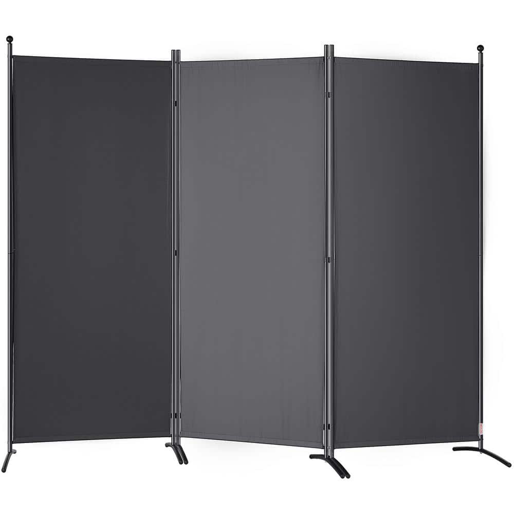 VEVOR 3Panel Room Divider 6.1 ft. Room Dividers and Folding Privacy