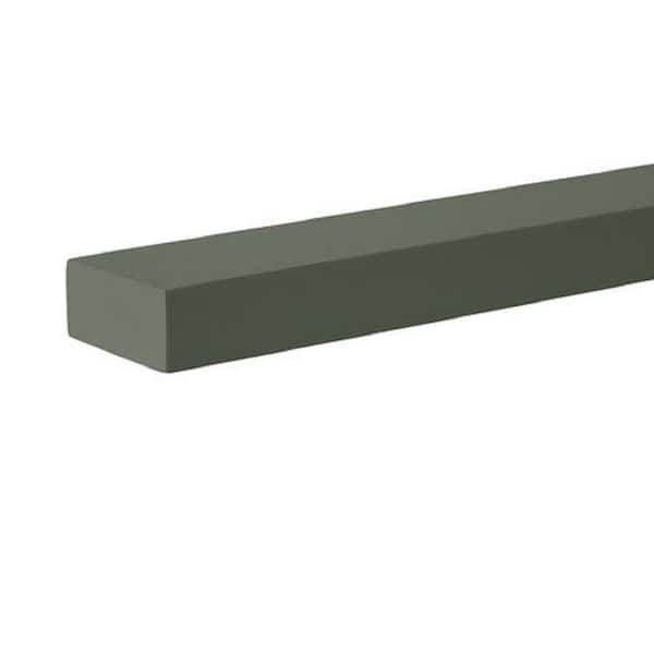 Avondale/Leyton 1.5 in. W x 91.5 in. H Square Edge Moulding in Fern Green