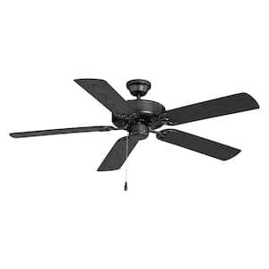 Basic-Max 52 in. Outdoor Black Ceiling Fan