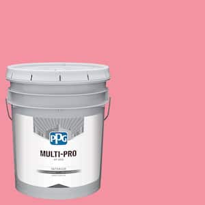 5 gal. Pink Punch PPG1184-4 Flat Interior Paint