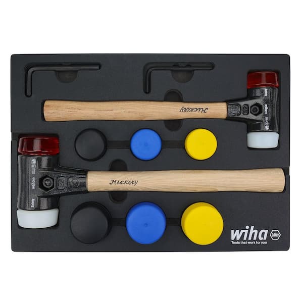 14-Piece Split Head Mallet Foam Tray Set