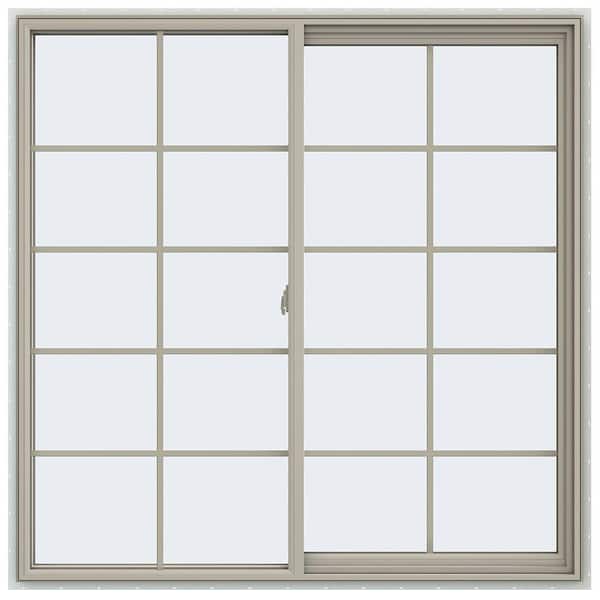 ヴィン サン ジュスト 2014　デザ－トワイン JELD-WEN 59.5 in. x 59.5 in. V-2500 Series Desert Sand Vinyl Right