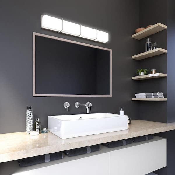 Modern bar deals vanity light