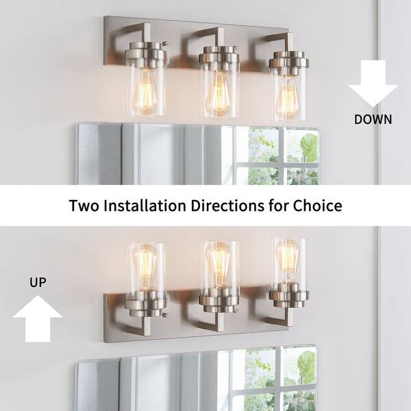 How To Clean Bathroom Light Fixtures and Doors - MEIDE