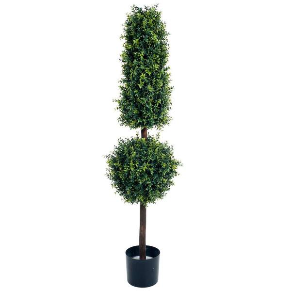 Romano 5 ft. Hedyotis Topiary Artificial Tree