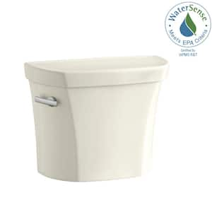 Wellworth 1.28 GPF Single Flush Toilet Tank Only in Biscuit