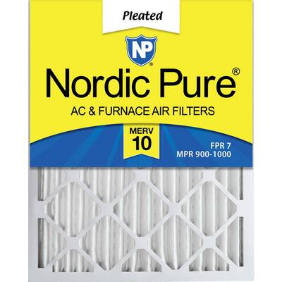 14 x 20 x 2 Dust and Pollen Pleated MERV 10 - FPR 7 Air Filter (3-Pack)