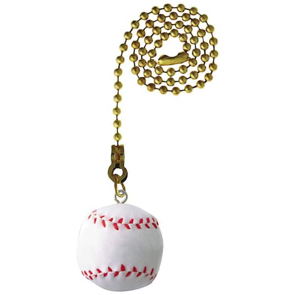 12 in. Baseball Sport-Themed Pull Chain
