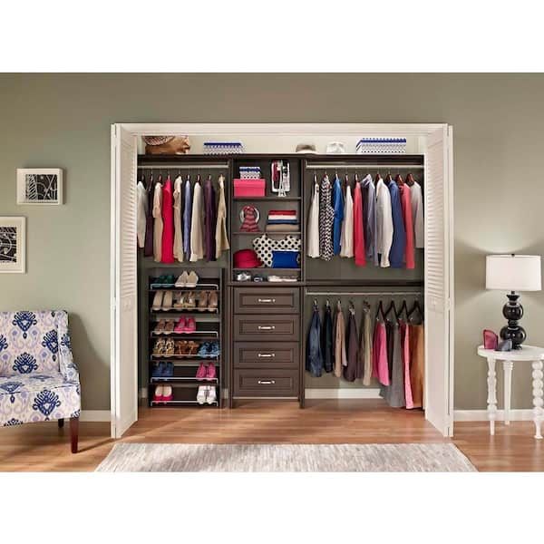ClosetMaid Style+ 48 in. W White Top Shelf Kit 2094 - The Home Depot