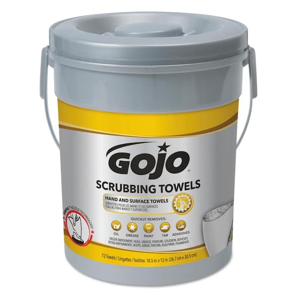 Gojo FAST WIPES Hand Cleaning Towels, 1 Bucket 
