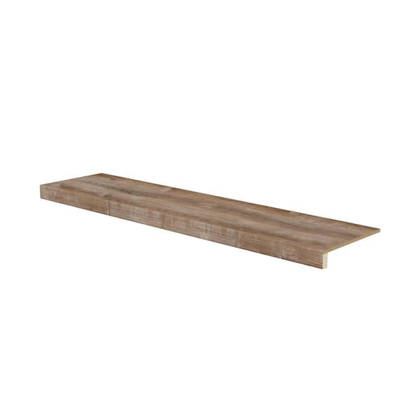 Stairtek 0.375 in. x 11.5 in. x 48 in. Laminate Woodacres Oak No Return Modern Retread