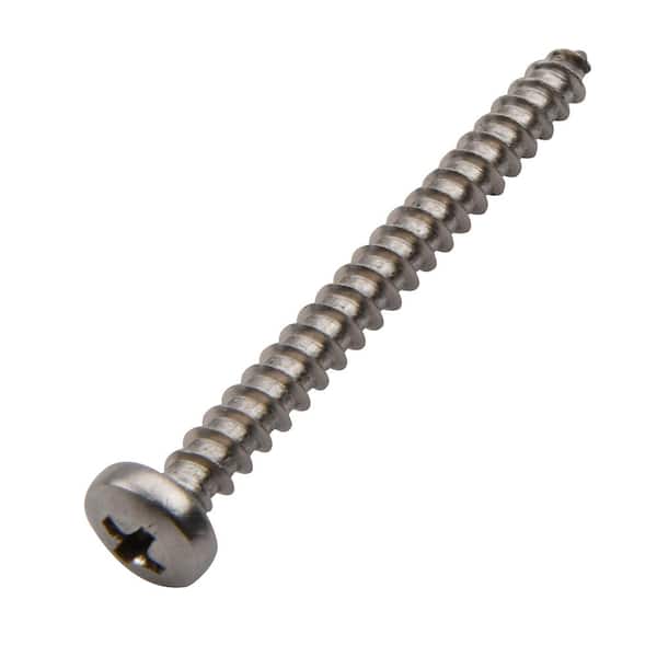 3/8 in. O.D. x 2 in. Concealed Screw Grab Bar Wood Screw