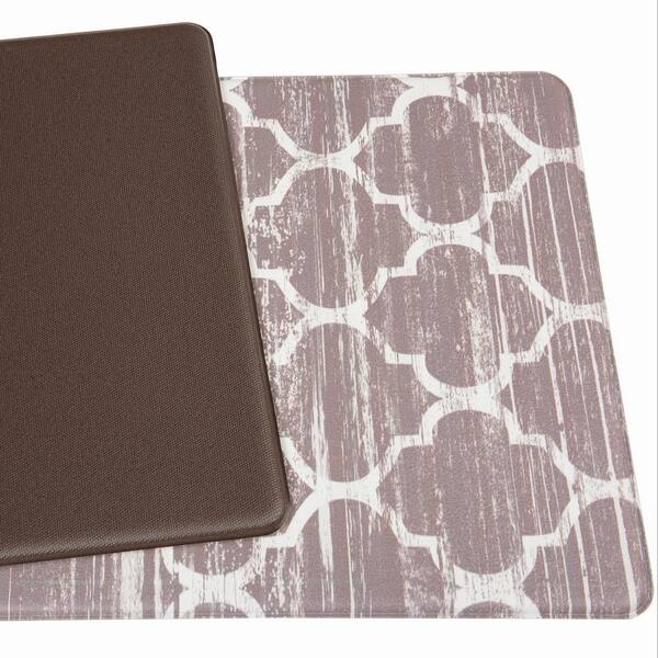 RAY STAR RayStar Black 20 in. x 31.5 in x 0.31in PVC Kitchen Mat